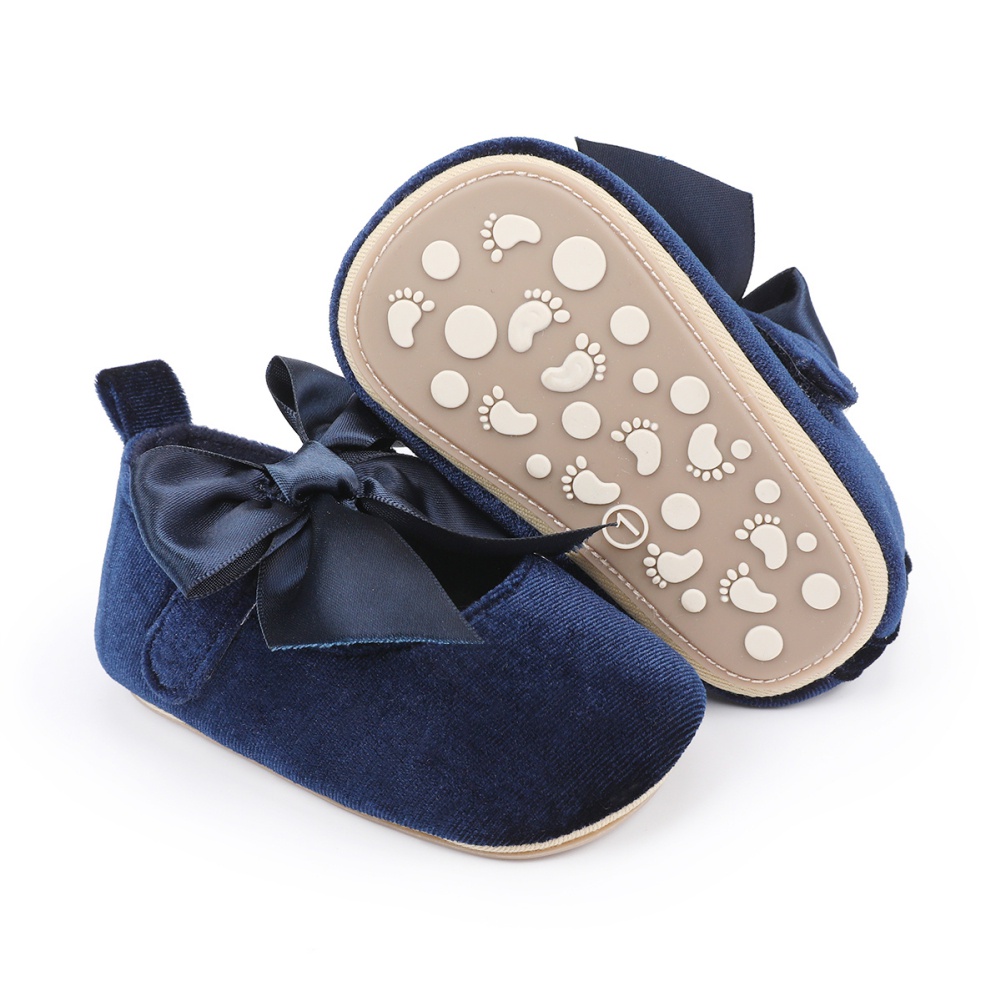 Giày Công Chúa Đế Bằng Dành Cho Bé Gái 0-18 Tháng Tuổi