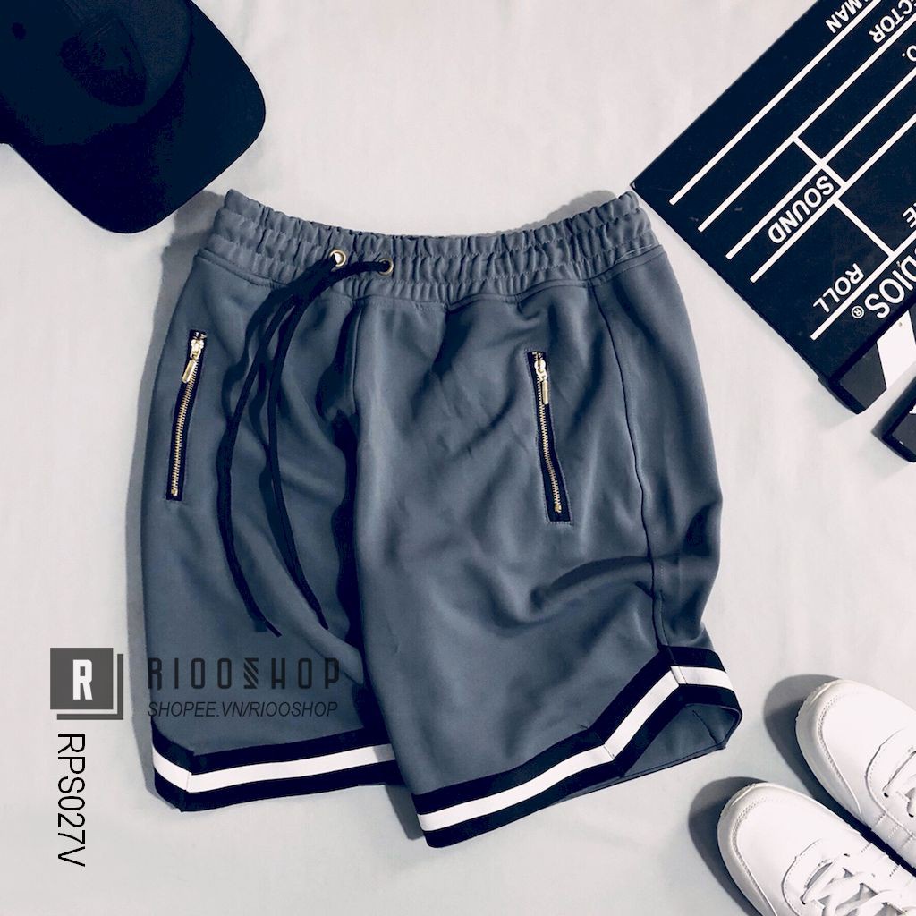✴♙Quần thun nam ngắn phong cách hàn quốc cá tính RPS027 - short đẹp