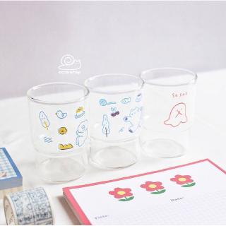 Cốc thủy tinh trong hình vẽ