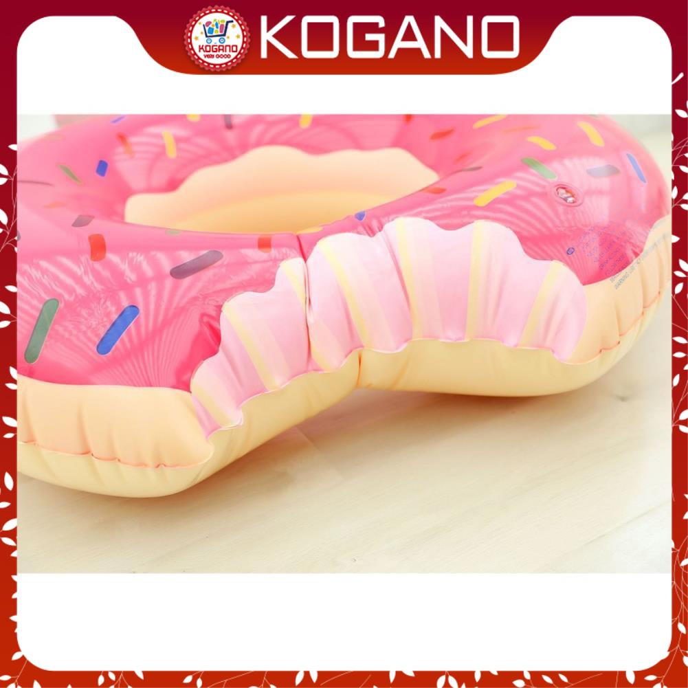 Phao bơi cho bé KOGANO size 60 cm tập bơi cho trẻ em hình bánh vòng Donut dễ thương SS-001301