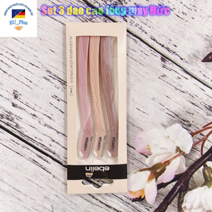 Dao Cạo Lông Mày Ebeline Đức- xuất xứ Đức - tách lẻ 1 chiếc