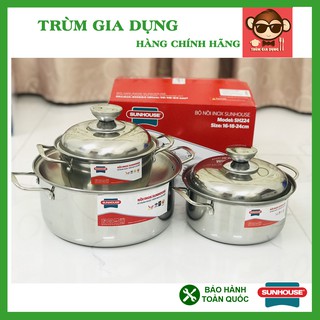 Bộ nồi Sunhouse SH224