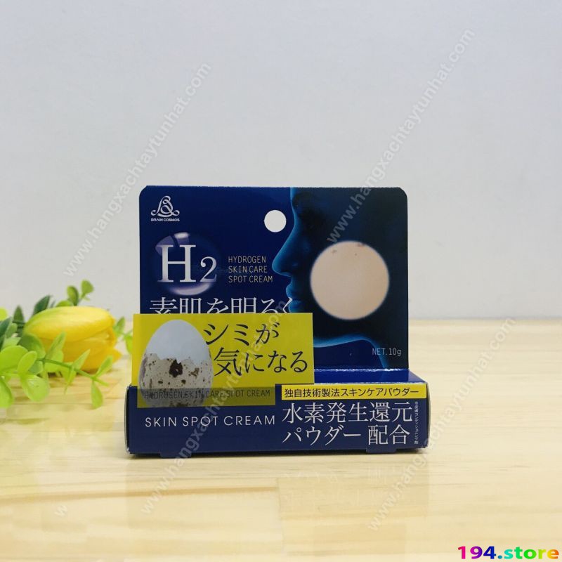 Kem làm mờ nám H2 Hydrogen Skin Care Spot Cream 10g