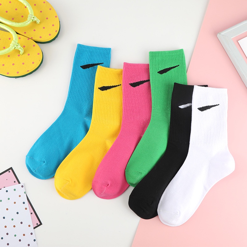Tất nam nữ cổ cao Unisex phong cách thời trang Hàn Quốc - T050 cổ cao