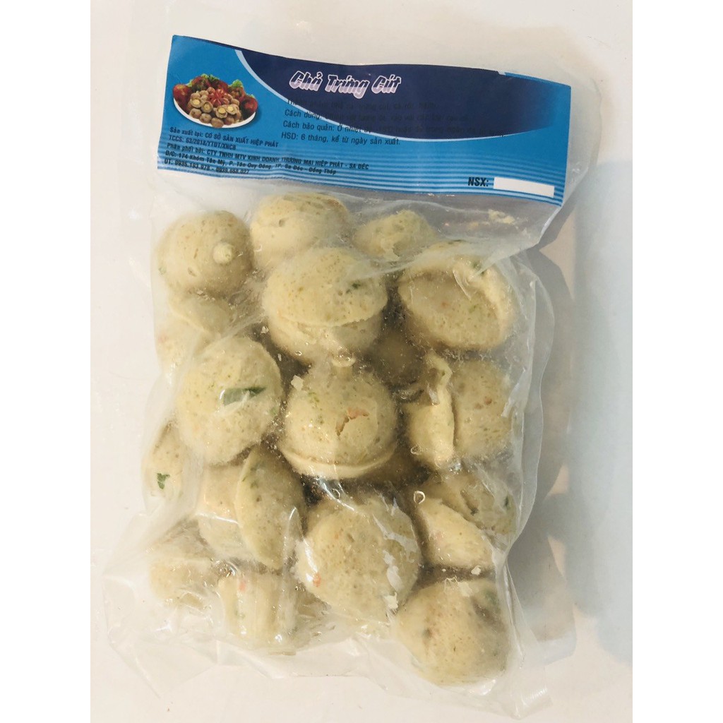 Gói 500g Chả trứng cút thơm, ngon