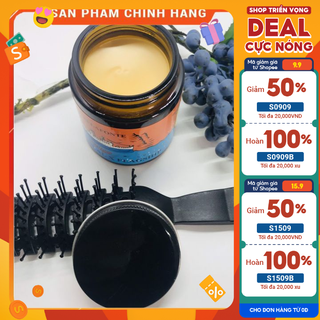 Sáp vuốt tóc nam belafonte clay 100gr tạo kiểu, giữ nếp tóc