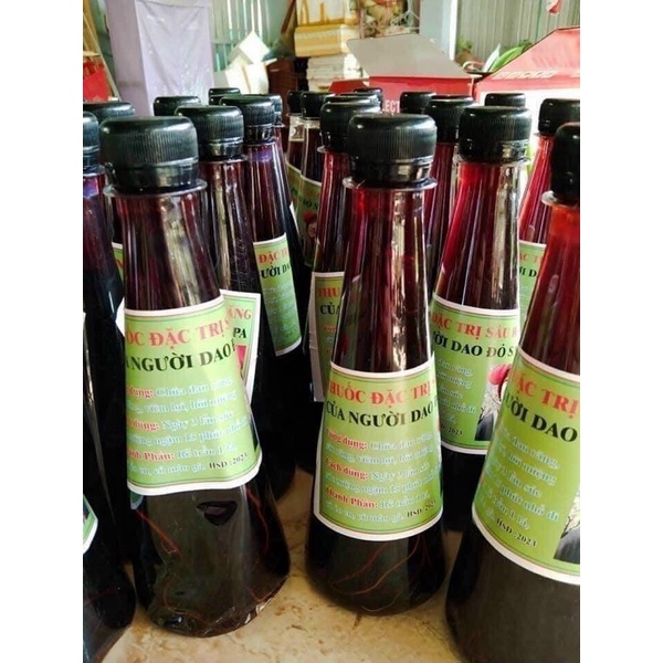 Chai Sâu Răng Người Dao Đỏ Sapa