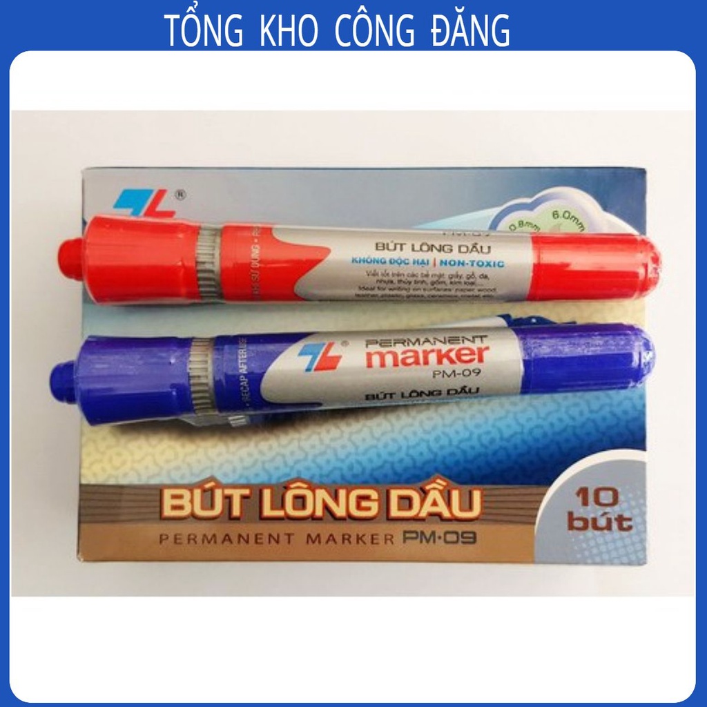 1 hộp 10 cái bút lông dầu TL PM09