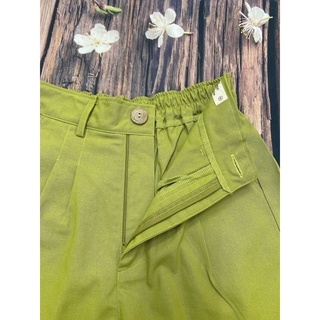 Quần short LINEN BỘT PREMIUM. June Q07