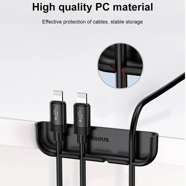 CHÍNH HÃNG_Bộ Cố Định Dây Cáp | Chống Rối | Hỗ Trợ Dán Màn Hình | Hàng Cao Cấp Baseus | BigBuy360 - bigbuy360.vn