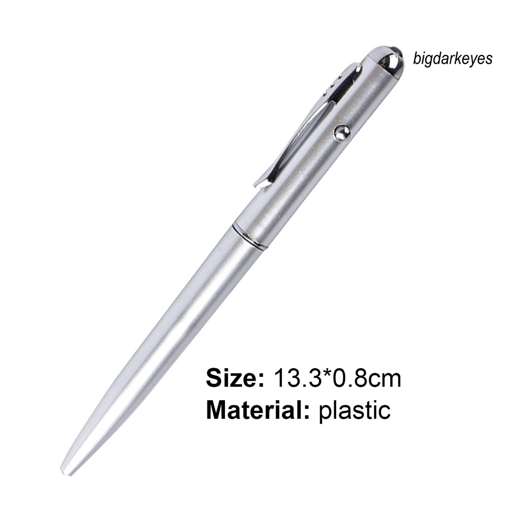 Bút Bi Mực Vô Hình Bằng Nhựa Thân Thiện Với Môi Trường Đa Chức Năng