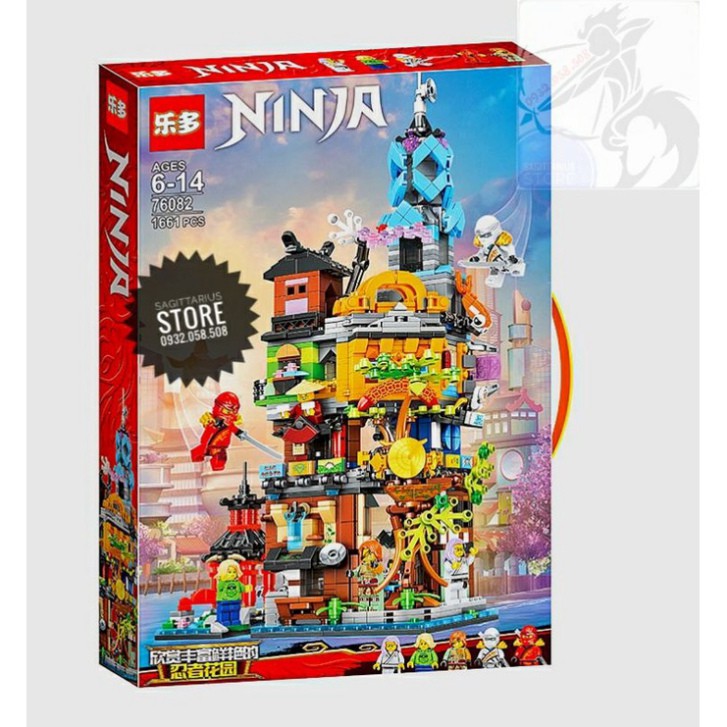 Bộ Lego Ninjago Lắp Ráp Tháp Lotto Ninja Building