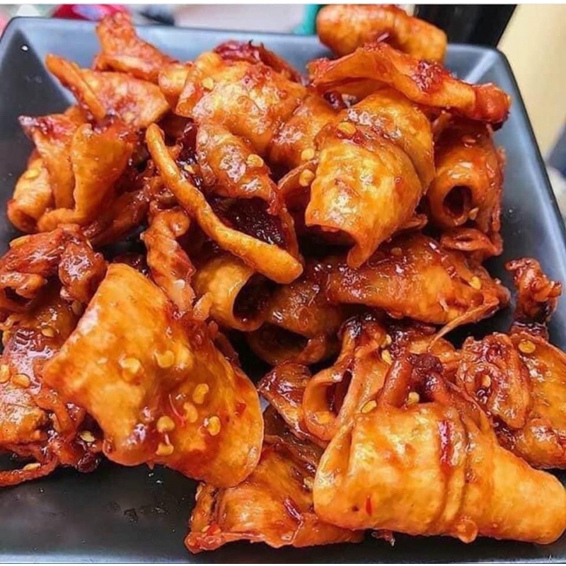 Mực sốt me cay ăn vặt 250gram FreeShip | BigBuy360 - bigbuy360.vn