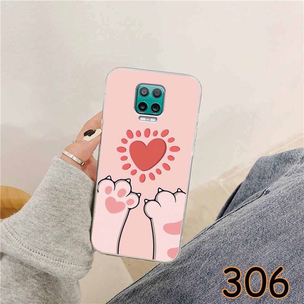 Ốp Lưng Vsmart Aris - Vsmart Aris Pro in hình LoveCat - Chất liệu Silicon siêu bền