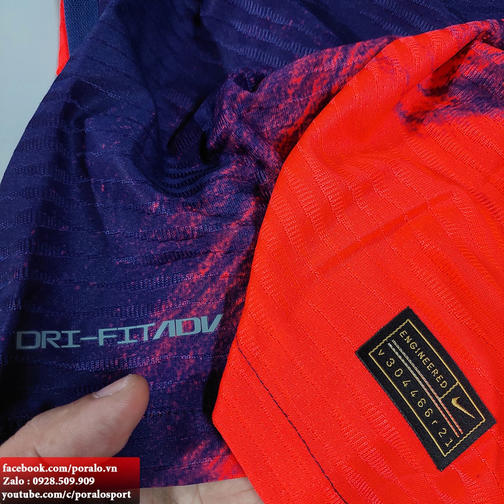 BỘ ÁO ĐẤU CLB ATLETICO MADRID SÂN KHÁCH 2021/22 HÀNG THÁI BẢN PLAYER CAO CẤP