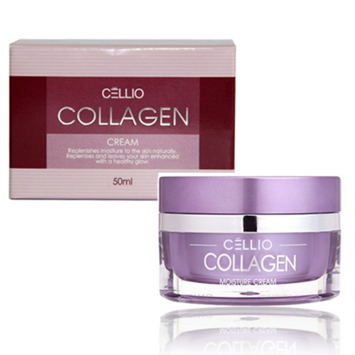 Kem dưỡng da chống lão hoá Collagen Cellio Hàn Quốc 50ml