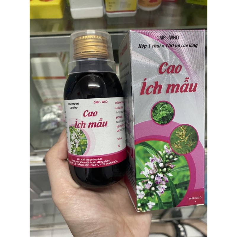 CAO ÍCH MẪU 150ML