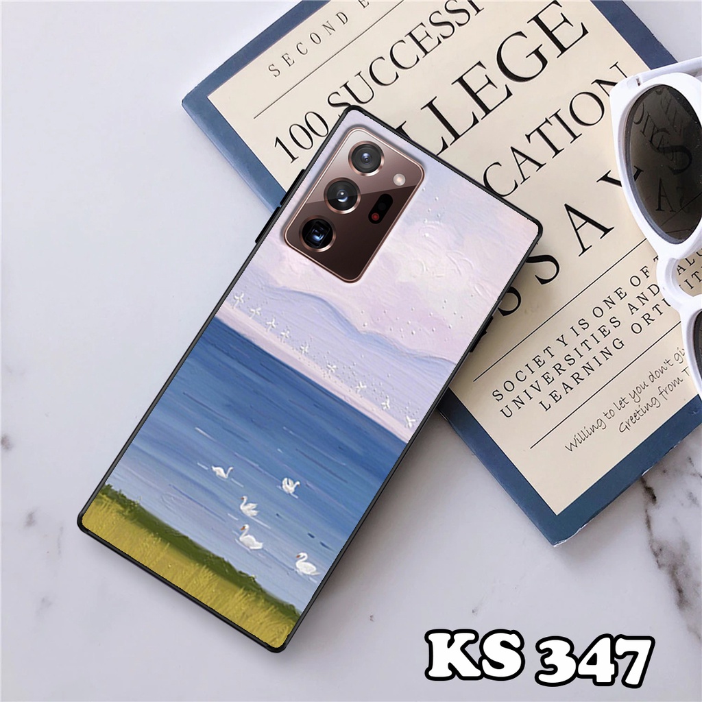 Ốp lưng Samsung Note 20 - Samsung Note 20 Plus - Samsung Note 20 Ultra - Ốp in hình Cánh đồng hoa - Chất liệu TPU