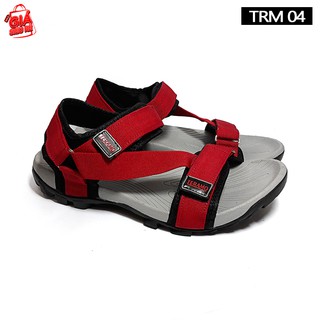 Dép nam - giày sandal nam quai đỏ