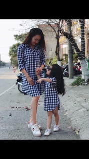 Sét áo váy mẹ và bé