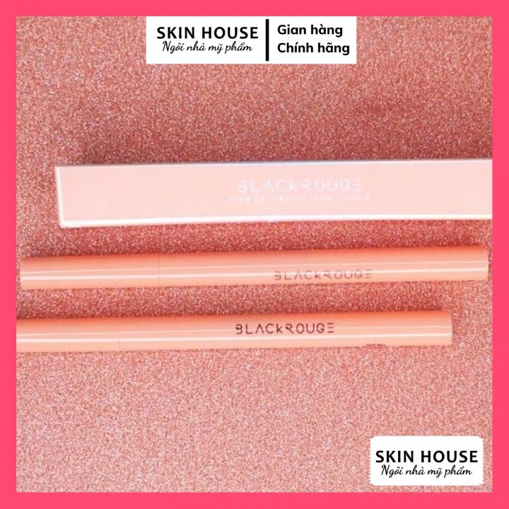 Bút Dạ Kẻ Mắt Black Rouge Power Proof Pen Liner Không Lem Siêu Chống Nước