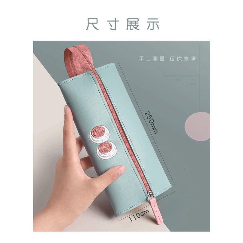 Túi đựng bút sức chứa lớn phong cách Nhật Bản cho nam và nữ