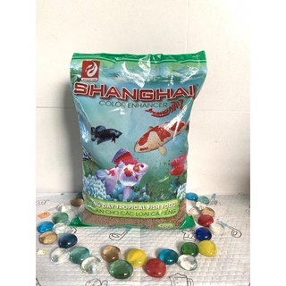 Thức ăn cho cá cảnh Shanghai 500g - hạt nhỏ