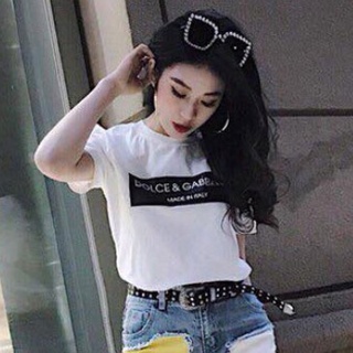 Áo Thun Đôi Tình Nhân In Chữ D G XMISS