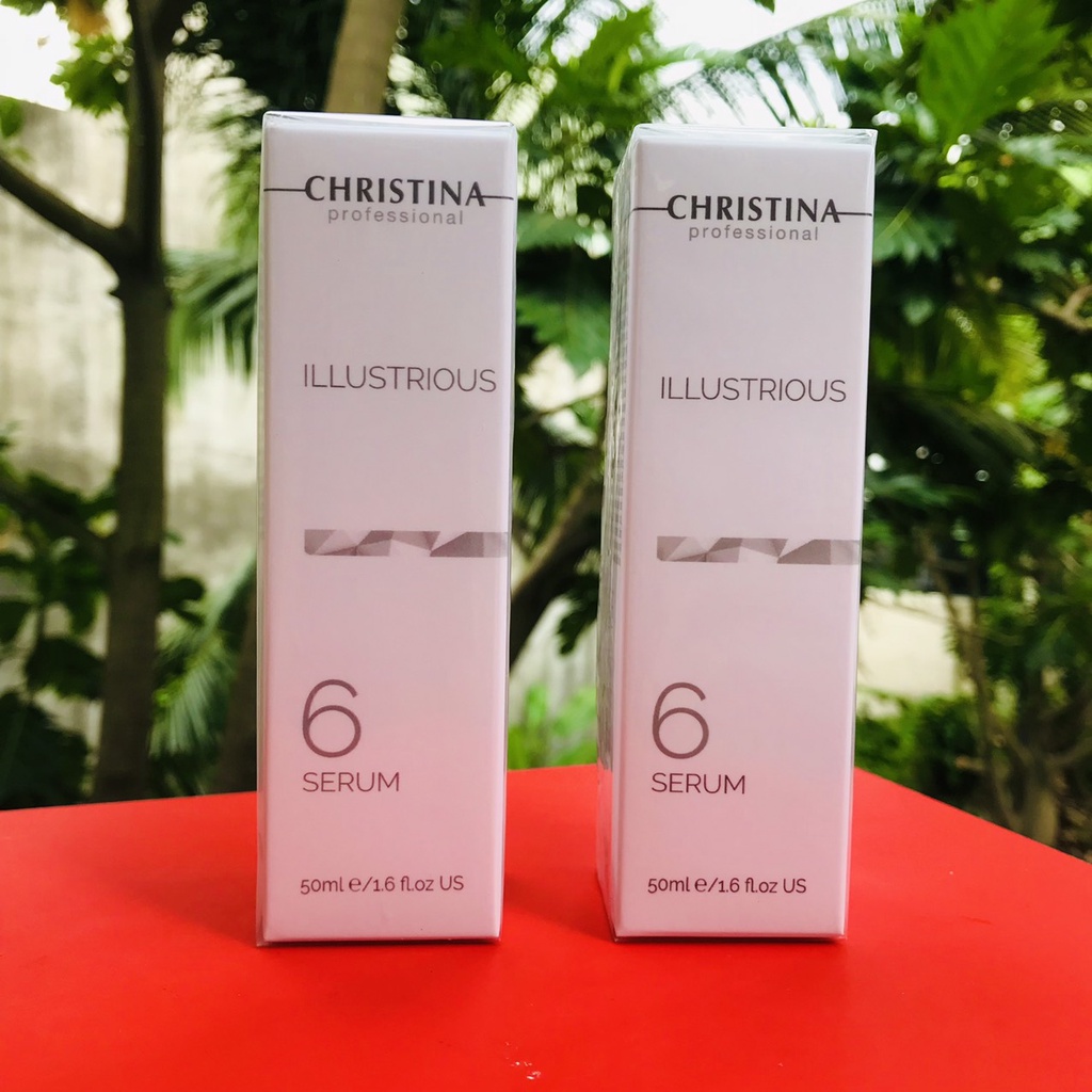 Serum trắng sáng da, mờ thâm nám, giảm nhăn CHRISTINA  Illustrious 6 Serum - 20ml
