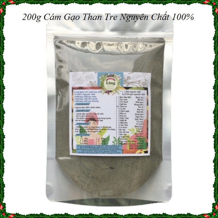 Tinh Cám gạo Thân tre 500g nguyên chất thiên nhiên 100% có giấy ĐKKD và VSATTP Ling