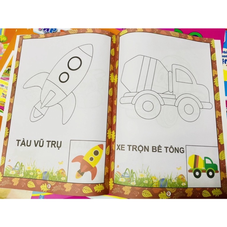 [Sỉ giá rẻ] Set 10q To Mau cho bé siêu to khổng lồ (10q không trùng lặp)