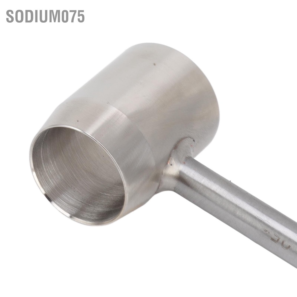 Sodium075 Hướng dẫn sử dụng Gỗ Auger Cờ lê Tay Survival Đa chức năng Dụng cụ đục lỗ Chế biến gỗ Màu nâu Vỏ da PU