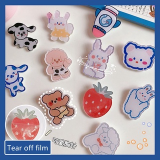 Ghim Cài Áo Hình Gấu/Thỏ/Cừu Bằng Acrylic Dễ Thương