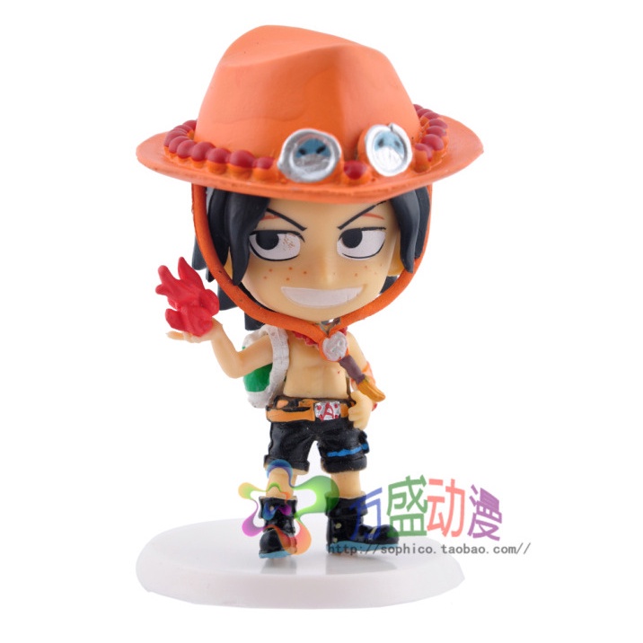 Bộ 6 Mô Hình Nhân Vật Luffy Trong One Piece Thiết Kế Dễ Thương