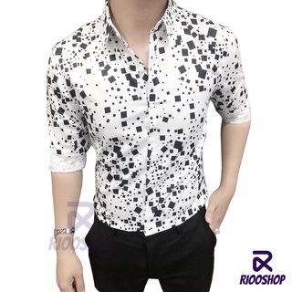 [XẢ KHO] Áo sơ mi nam nữ trắng và đen dài tay Galaxy hàng cao cấp cực đẹp RSM019
