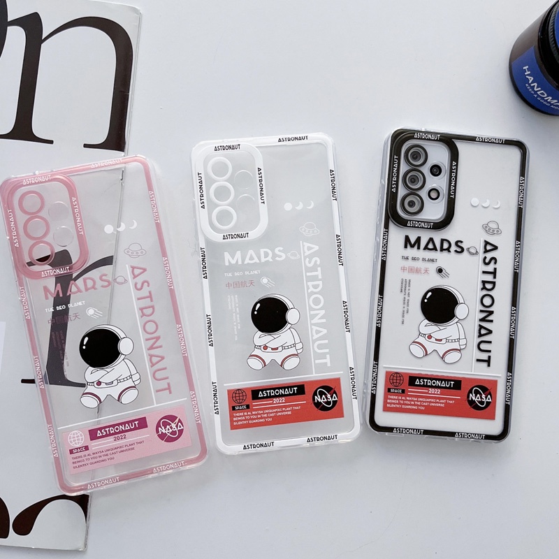XIAOMI Ốp Điện Thoại Silicon Hình Phi Hành Gia Redmi 10C 11T Pro 12 Mi 11 Lite 5G NE Redmi Note 11 11S 10 Pro 5G