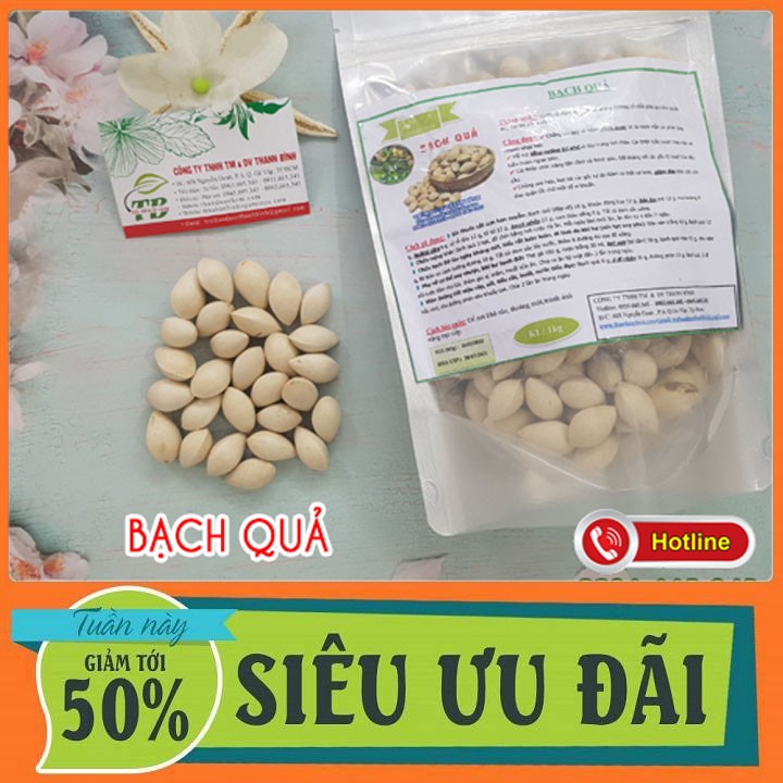 Bạch Quả Sạch 100g - Hàng Chọn Lọc _ Thảo Dược Thanh Bình