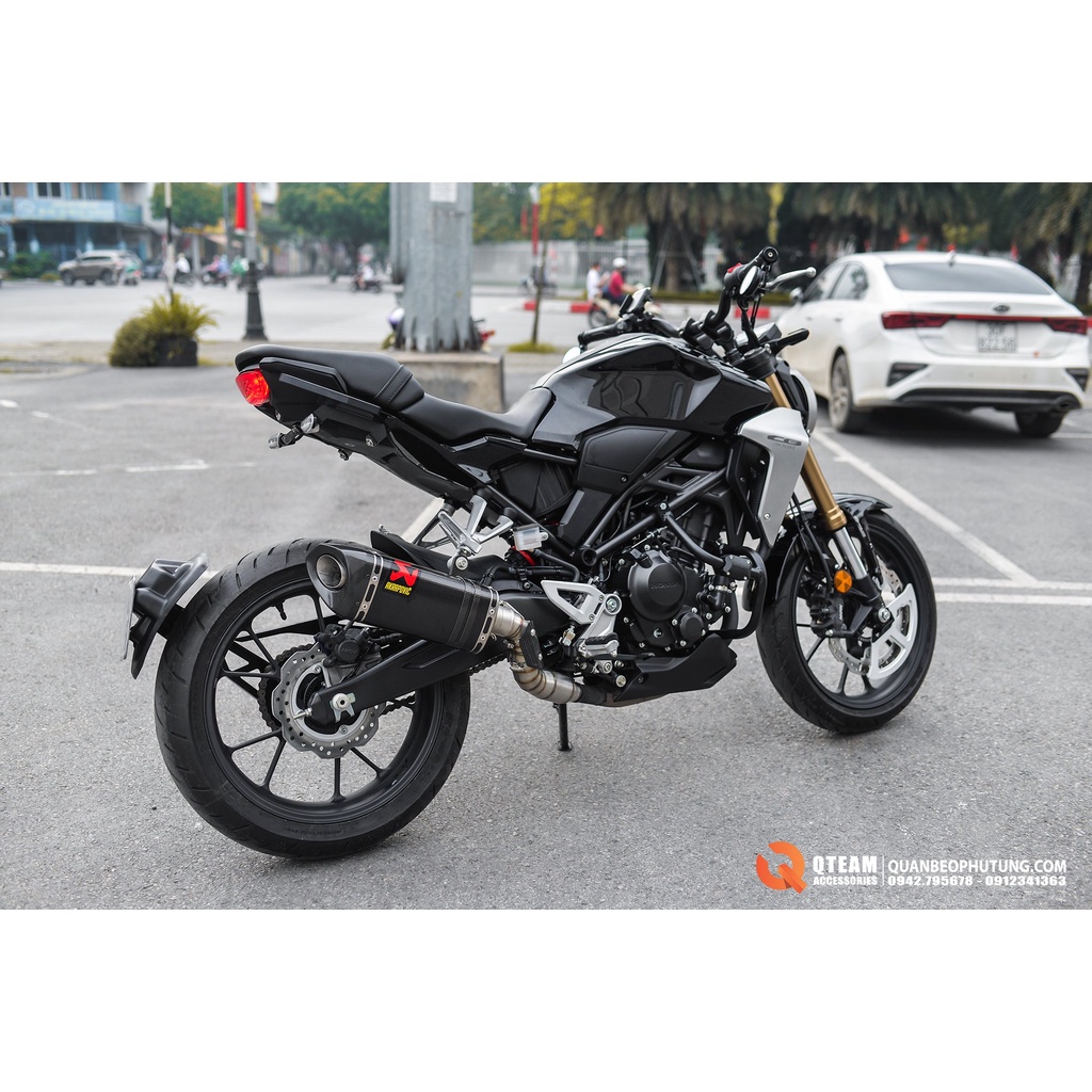 HONDA CB150R / CB300R - DÈ CHẮN BÙN KÈM PAD BIỂN KIỂU PKL MT09 LẮP ĐẶT CHO HONDA CB150R / HONDA CB300R