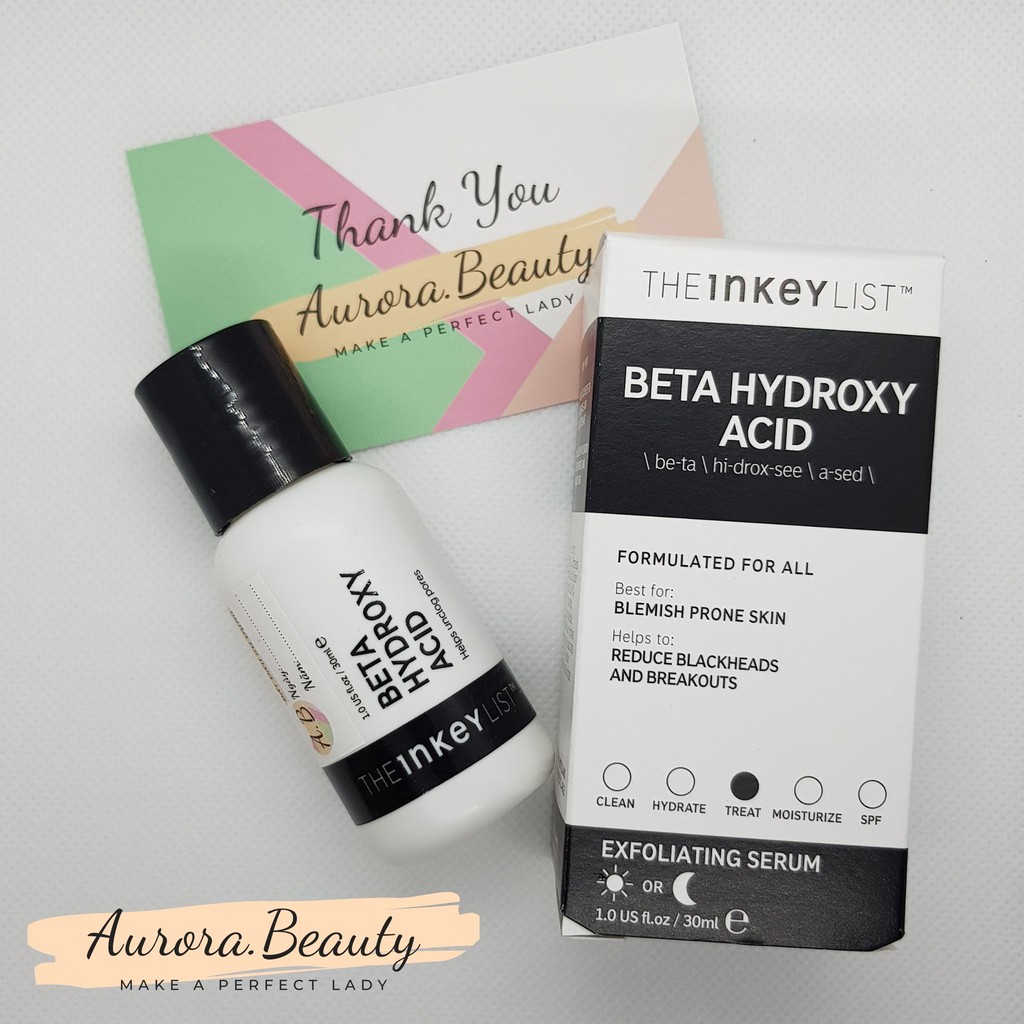Tinh Chất Tẩy Tế Bào Da Chết THE INKEY LIST Beta Hydroxy Acid (BHA) 30ml 1oz | BigBuy360 - bigbuy360.vn