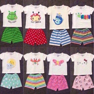 Combo bộ cotton bé trai bé gái