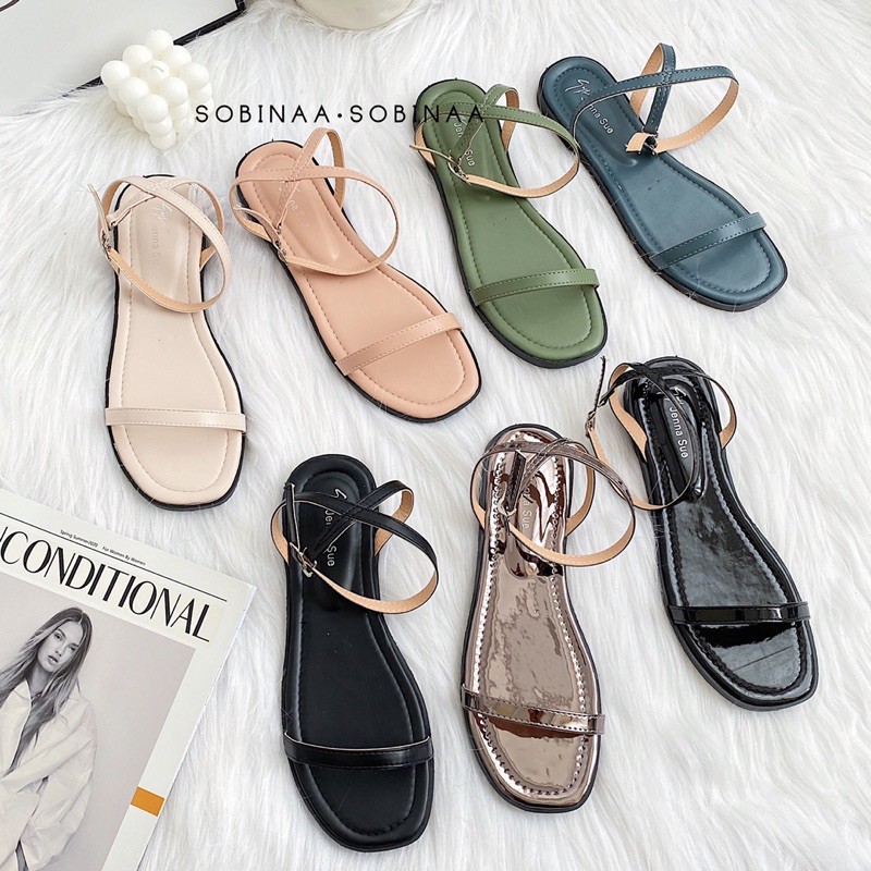 GIÀY NỮ SANDAL C50 QUAI MẢNH