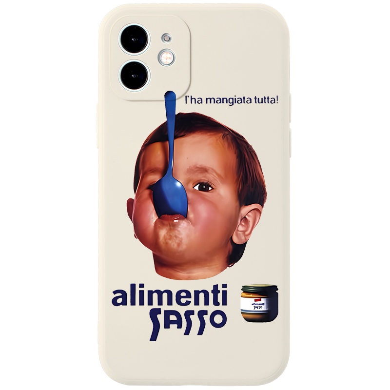 Ốp lưng JURSUE mềm viền vuông hình độc lạ cho iPhone 13 12 11 Pro Max SE 2020 X XR XS 8 7 ip 6S 6 Plus kute Y2068