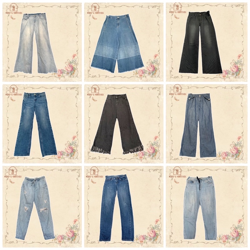 2hand Wind's Clothes ❤️ Chân váy/ quần jean xinh nhiều mẫu (thông số trên ảnh)