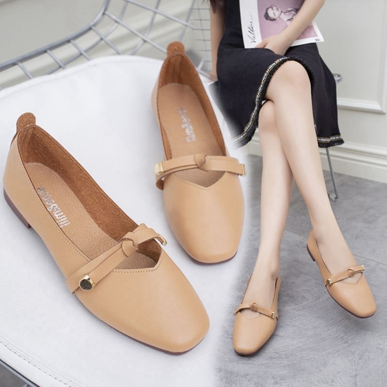 Giày Búp Bê Mũi Vuông Xinh Xắn Dành Cho Nữ Size 35-43 | BigBuy360 - bigbuy360.vn