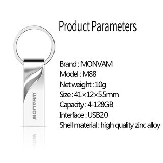 Freeship - Usb móc khóa 32GB - 16GB - 8GB MONVAM M88 2.0 | BigBuy360 - bigbuy360.vn