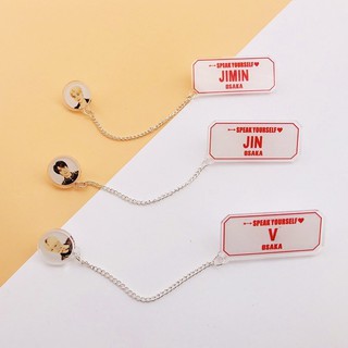 PIN CÀI TÚI,ÁO,CẶP XÁCH BTS