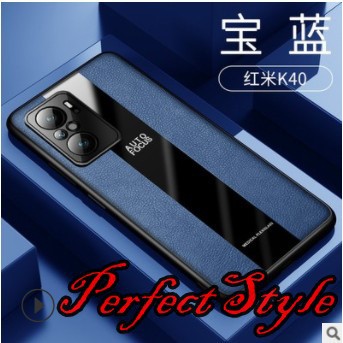 Ốp lưng Redmi K30 / K40 / K40 Pro giả da hiệu Auto focus cao cấp ( bóc lớp chống xước trước khi sử dụng )