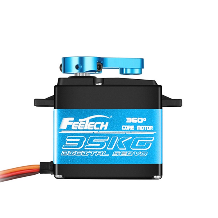 Động Cơ Servo 20KG 25KG 30kg 35kg 180 360 Độ Bằng Hợp Kim Nhôm Cho Xe Hơi Điều Khiển Từ Xa