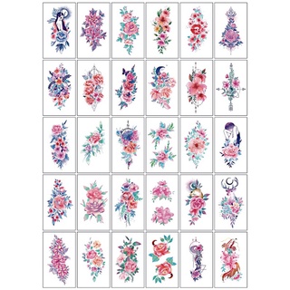  Combo 30 tấm Hình xăm dán Mini 