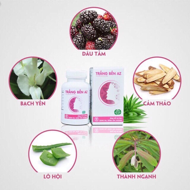 Trắng bền AZ (trẻ hoá da, xoá nếp nhăn, làm trắng da...) | Thế Giới Skin Care